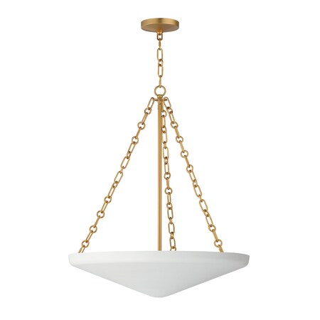 Maxim Lighting Artemis 6-Light Pendant, Natural Aged Brass 22456WTNAB